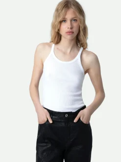 Best Zadig & Voltaire Alba Tank TopICONIC White