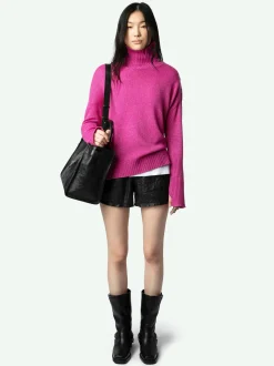 Sale Zadig & Voltaire Alma Jewelled Cashmere SweaterNEW Clematis