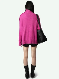 Sale Zadig & Voltaire Alma Jewelled Cashmere SweaterNEW Clematis