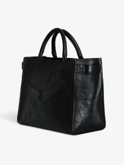 Sale Zadig & Voltaire Angel Tote Bag Black
