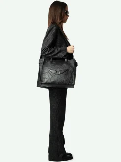 Sale Zadig & Voltaire Angel Tote Bag Black