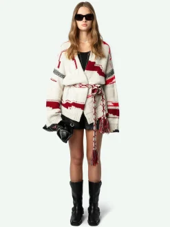 Flash Sale Zadig & Voltaire Aspen CardiganNEW Oatmeal