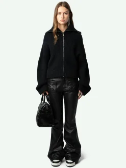 Outlet Zadig & Voltaire Attila JacketNEW Black