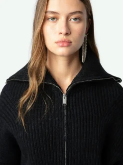 Outlet Zadig & Voltaire Attila JacketNEW Black
