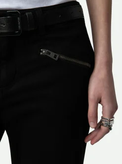 Best Sale Zadig & Voltaire Ava Jeans Black