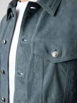 Hot Zadig & Voltaire Base Suede Jacket Uniform