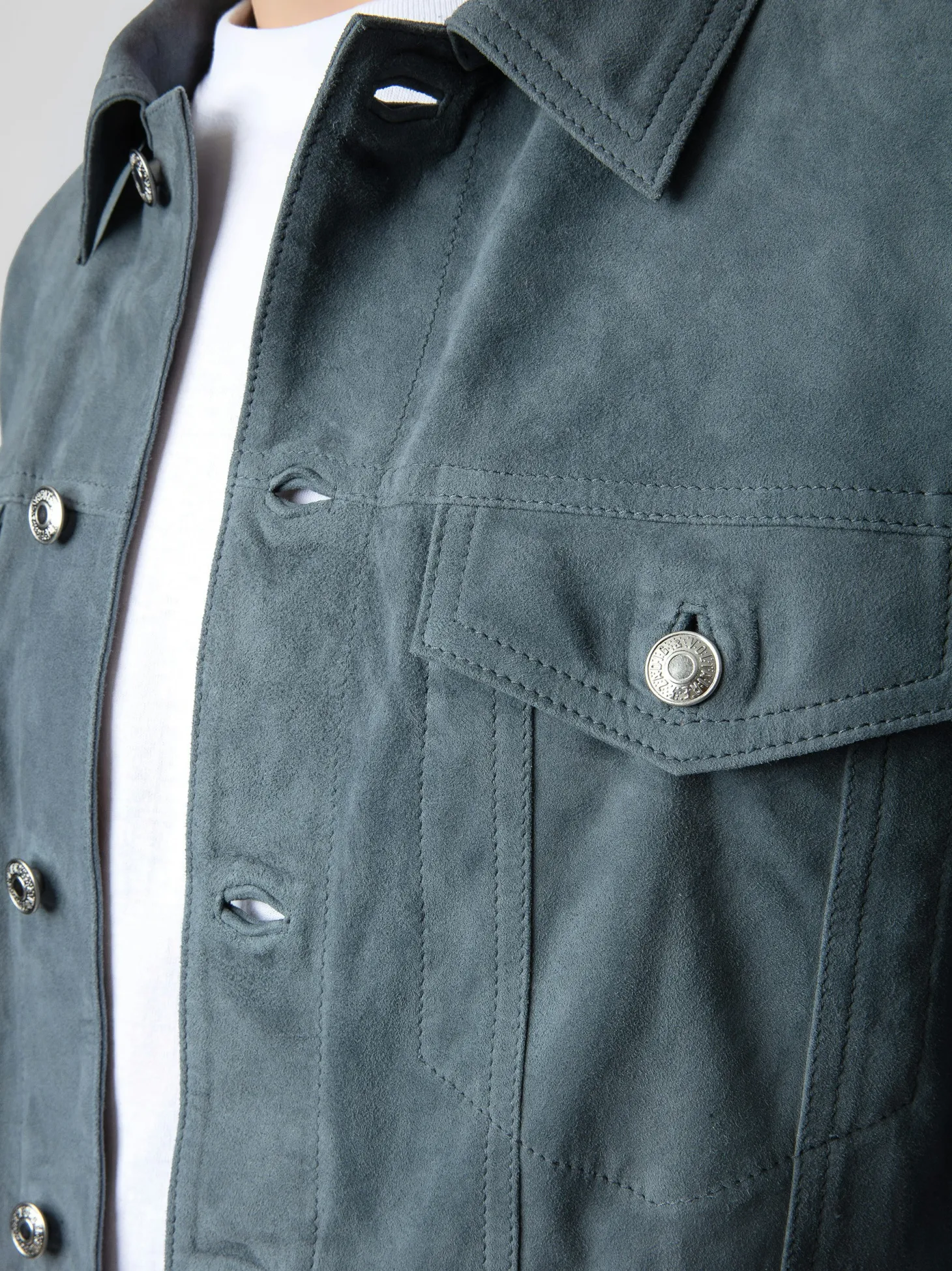 Hot Zadig & Voltaire Base Suede Jacket Uniform