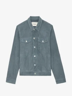 Hot Zadig & Voltaire Base Suede Jacket Uniform