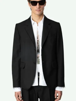 Hot Zadig & Voltaire Blazer Vanilleh Black