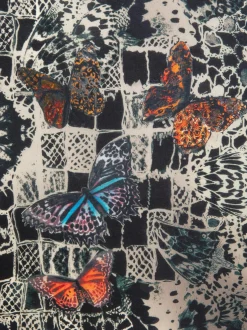 Best Zadig & Voltaire Blondie Silk Scarf Ink