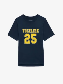 Hot Zadig & Voltaire Bow Voltaire T-shirt Denim