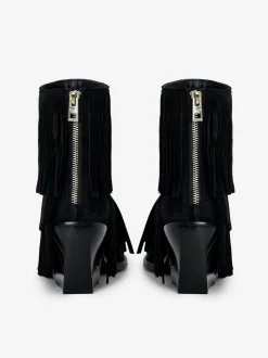 Sale Zadig & Voltaire Cara Suede Ankle Boots Black