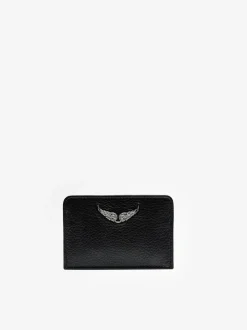 Online Zadig & Voltaire Card Case Zv PassICONIC Black