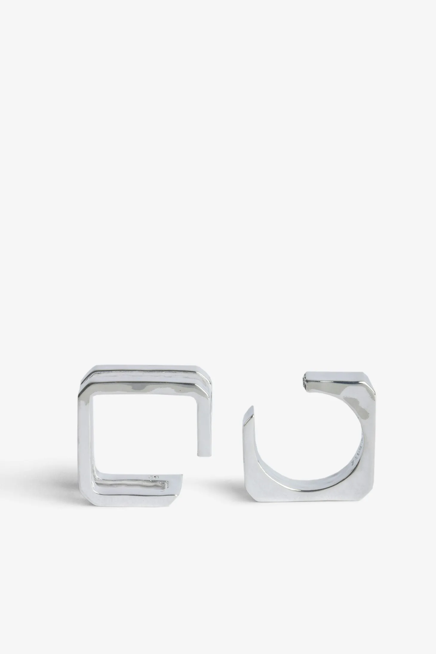 Best Sale Zadig & Voltaire Cecilia Rings Anticsilver