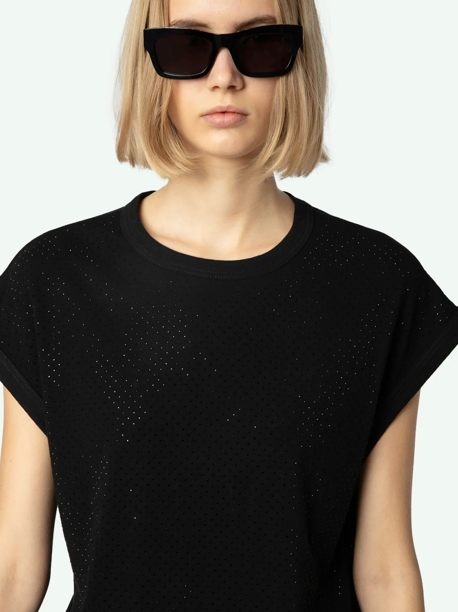 Cheap Zadig & Voltaire Cecilia Tank TopNEW Black
