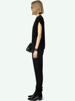 Cheap Zadig & Voltaire Cecilia Tank TopNEW Black