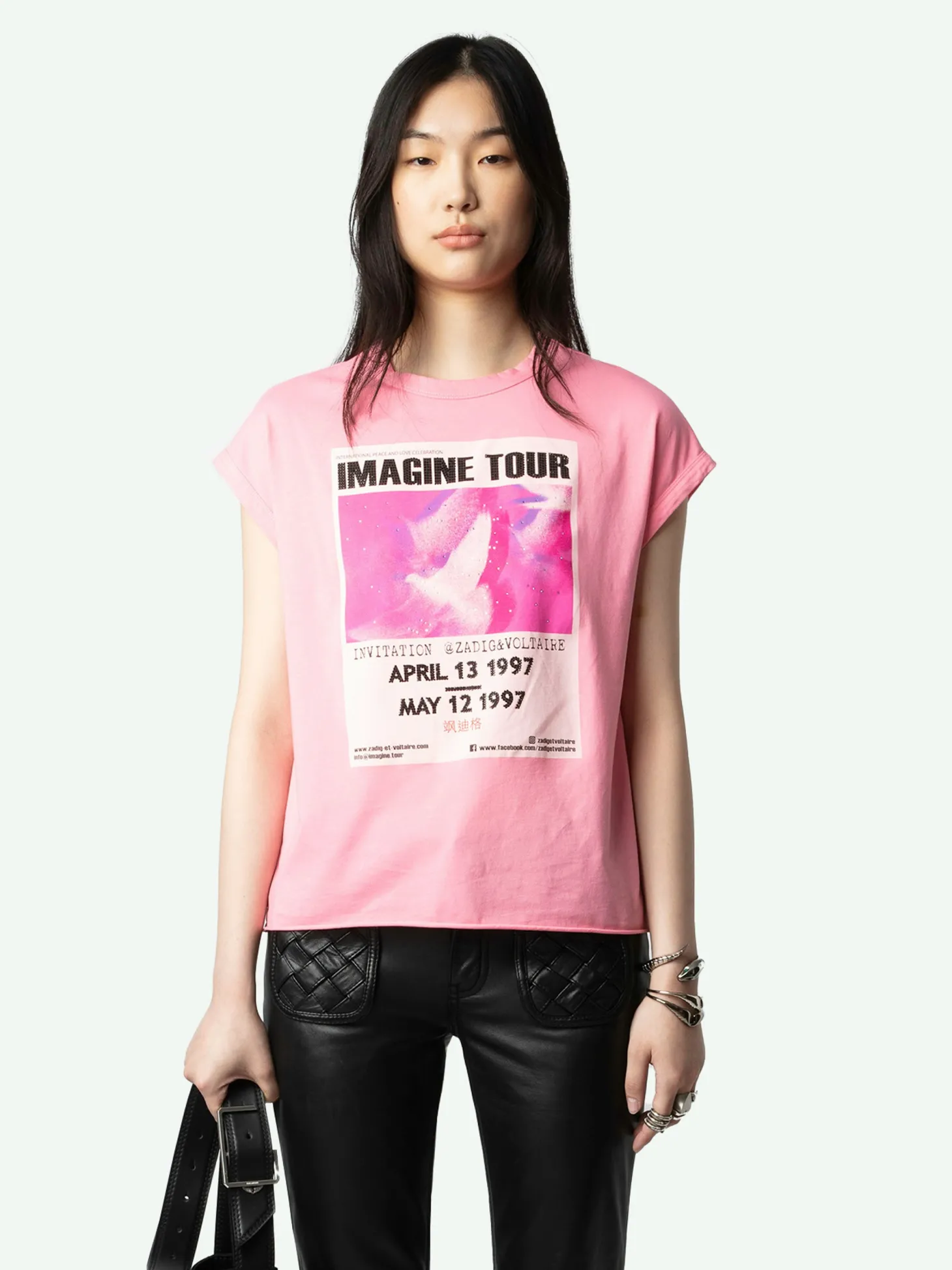 Online Zadig & Voltaire Cecilia Tank TopNEW Chamallow