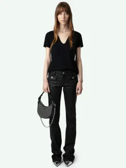 Fashion Zadig & Voltaire Celsy Cashmere Sweater Black