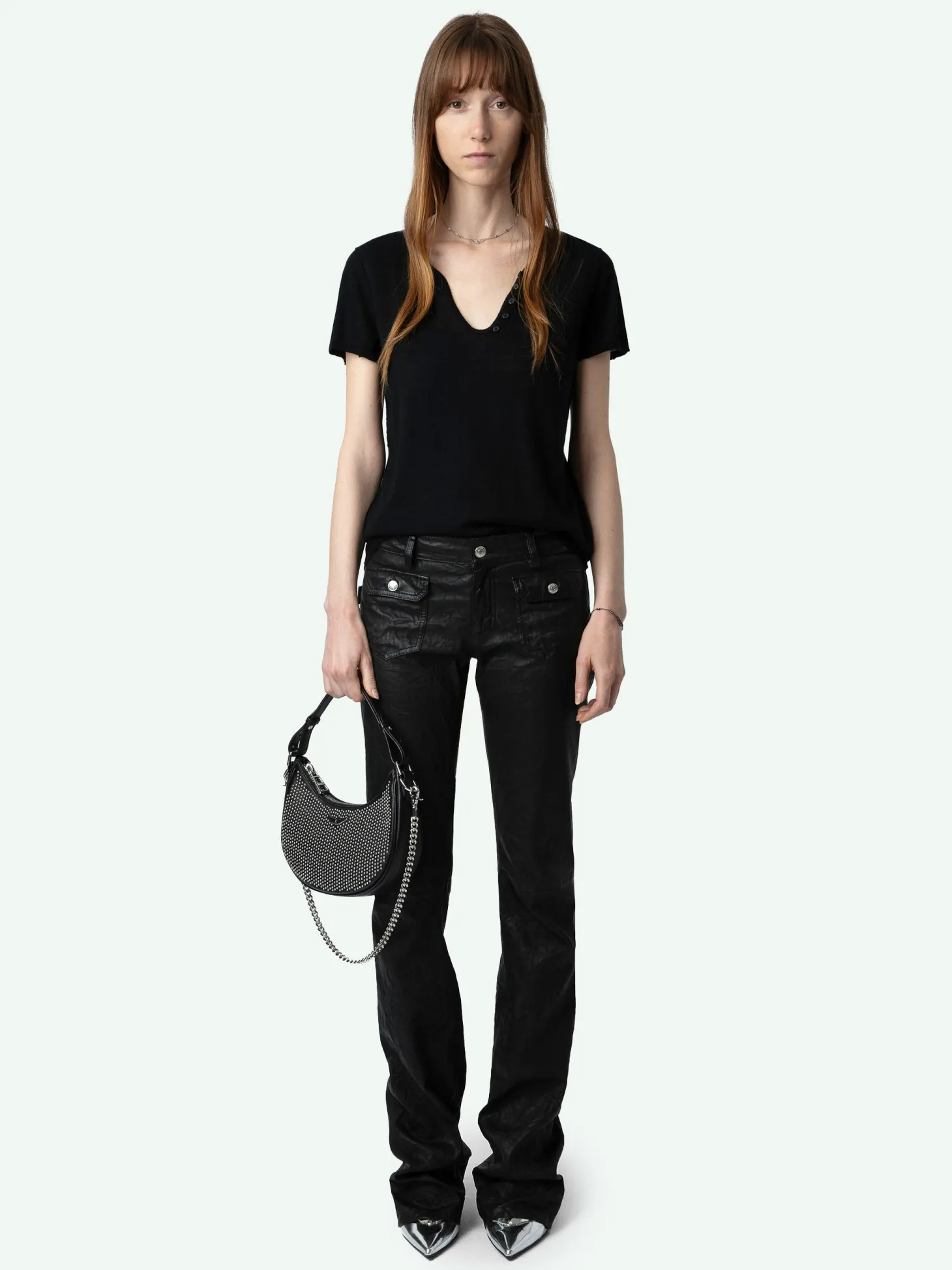 Fashion Zadig & Voltaire Celsy Cashmere Sweater Black