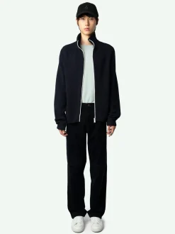 Hot Zadig & Voltaire Charles CardiganNEW Encre
