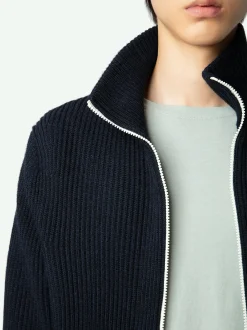 Hot Zadig & Voltaire Charles CardiganNEW Encre