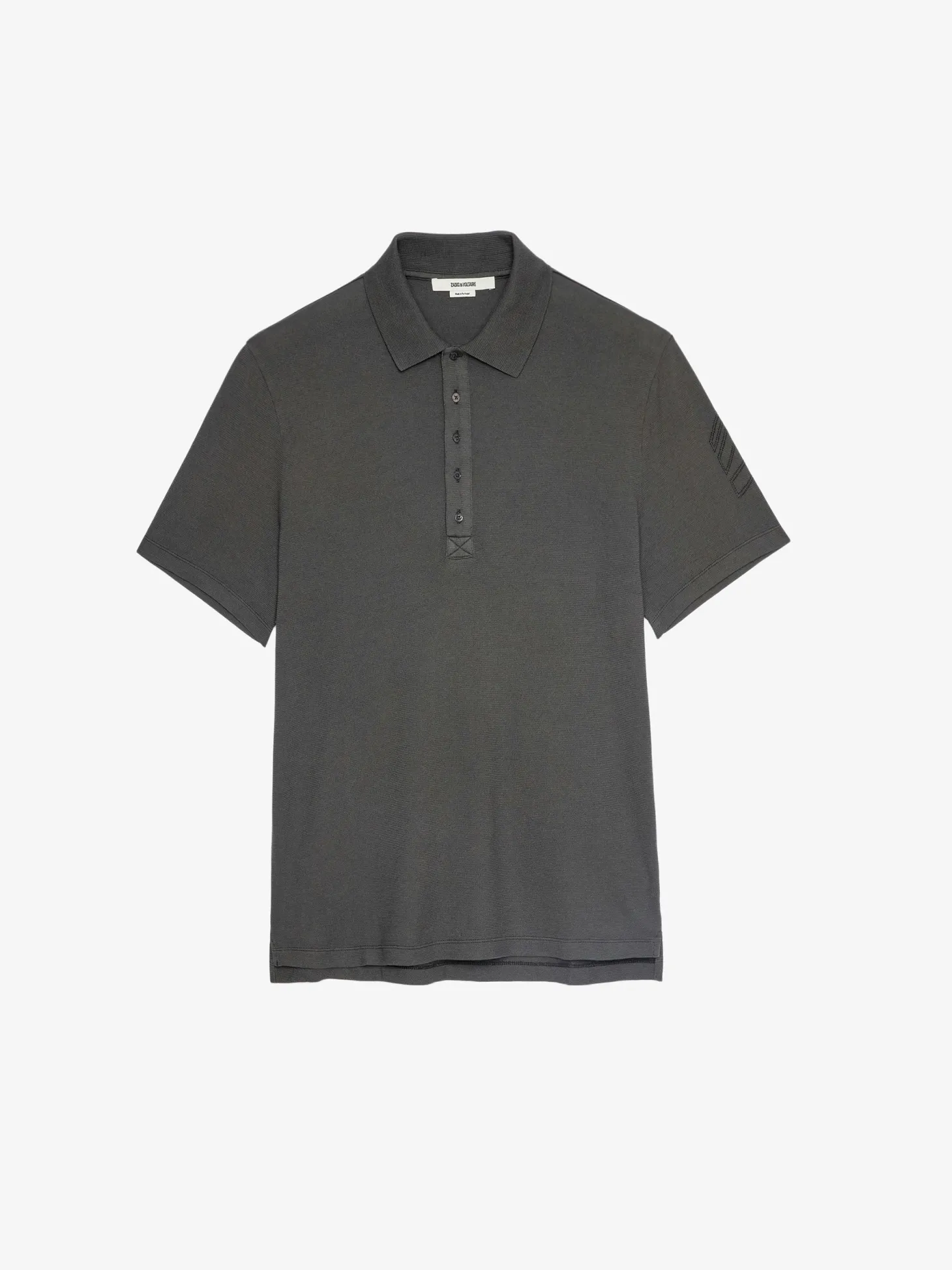 Clearance Zadig & Voltaire Dimitri Polo Shirt Carbone