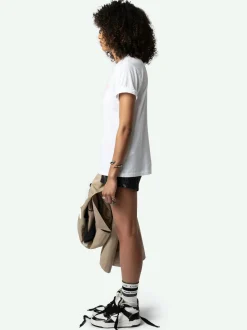 Store Zadig & Voltaire Edwin Hearts T-shirt White