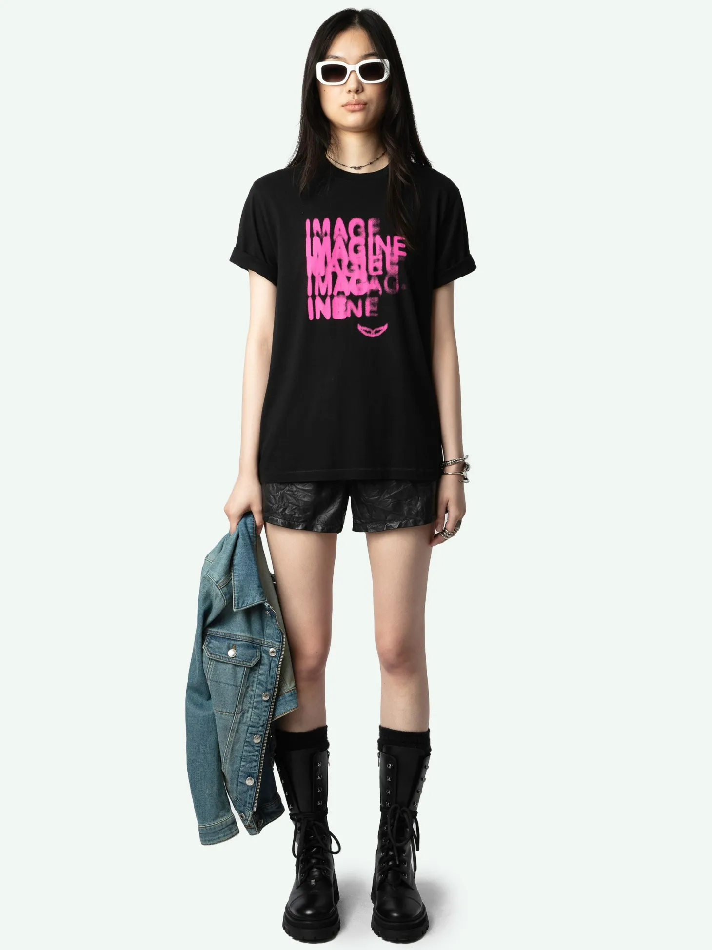 Cheap Zadig & Voltaire Edwin T-shirtNEW Black
