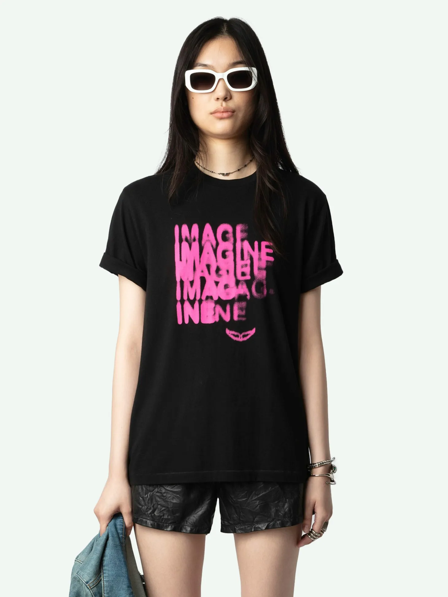 Cheap Zadig & Voltaire Edwin T-shirtNEW Black