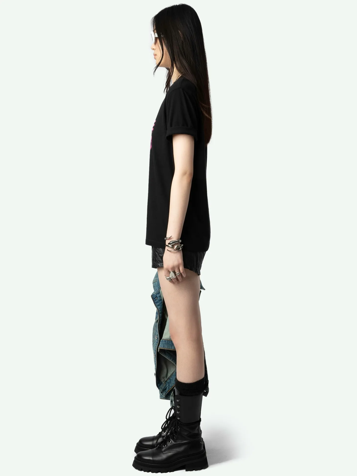 Cheap Zadig & Voltaire Edwin T-shirtNEW Black