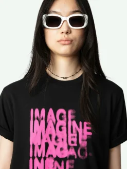 Cheap Zadig & Voltaire Edwin T-shirtNEW Black