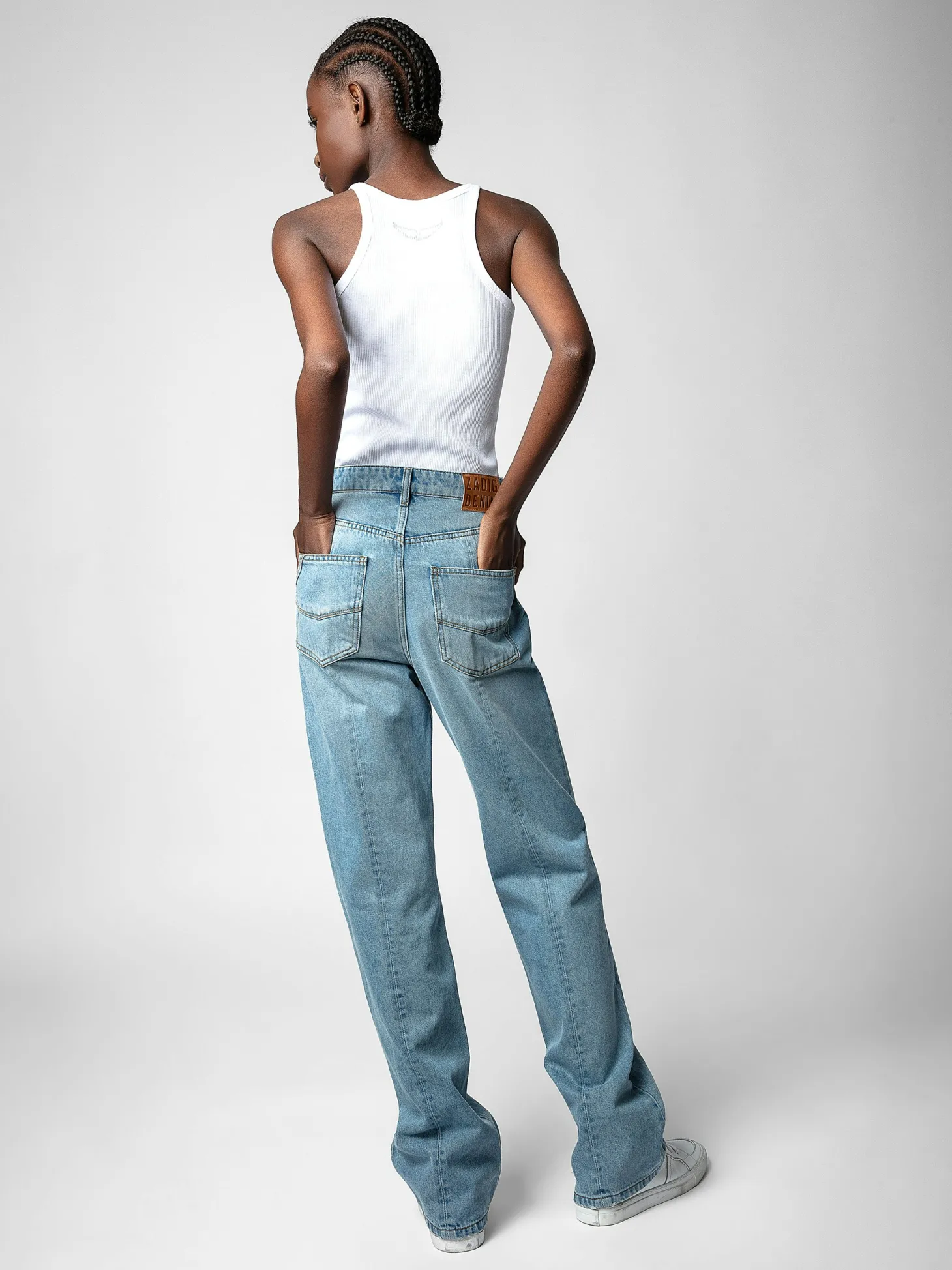 Fashion Zadig & Voltaire Evy Jeans Lightblue