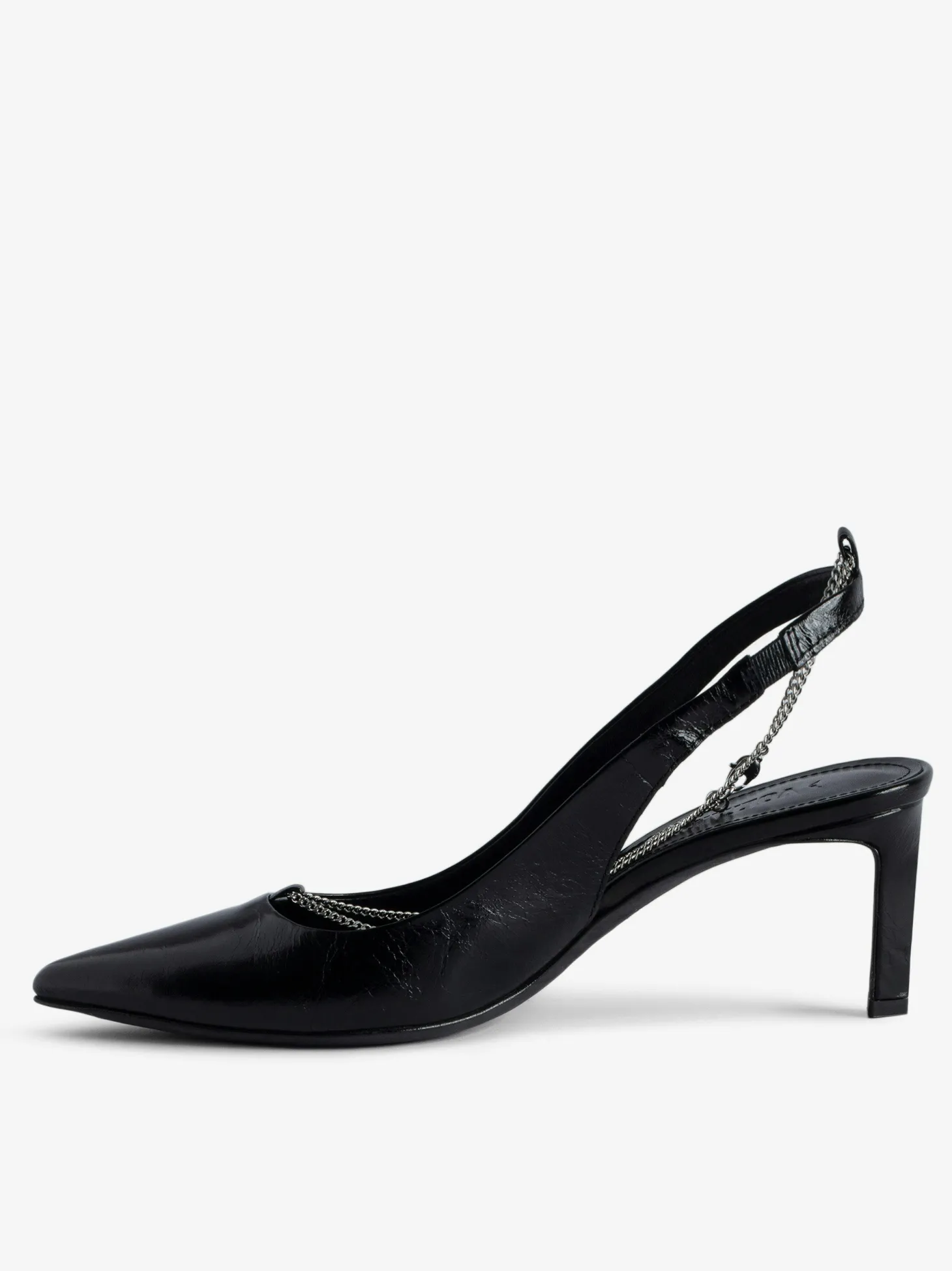 Cheap Zadig & Voltaire First Night Court Shoes Black