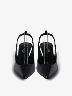 Cheap Zadig & Voltaire First Night Court Shoes Black