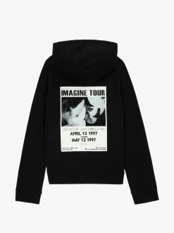 Best Sale Zadig & Voltaire Georgy Diamanté SweatshirtNEW Black