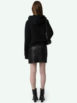 Flash Sale Zadig & Voltaire Georgy Diamante Wings Sweatshirt Black
