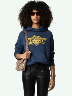 Best Zadig & Voltaire Georgy Sweatshirt Encre