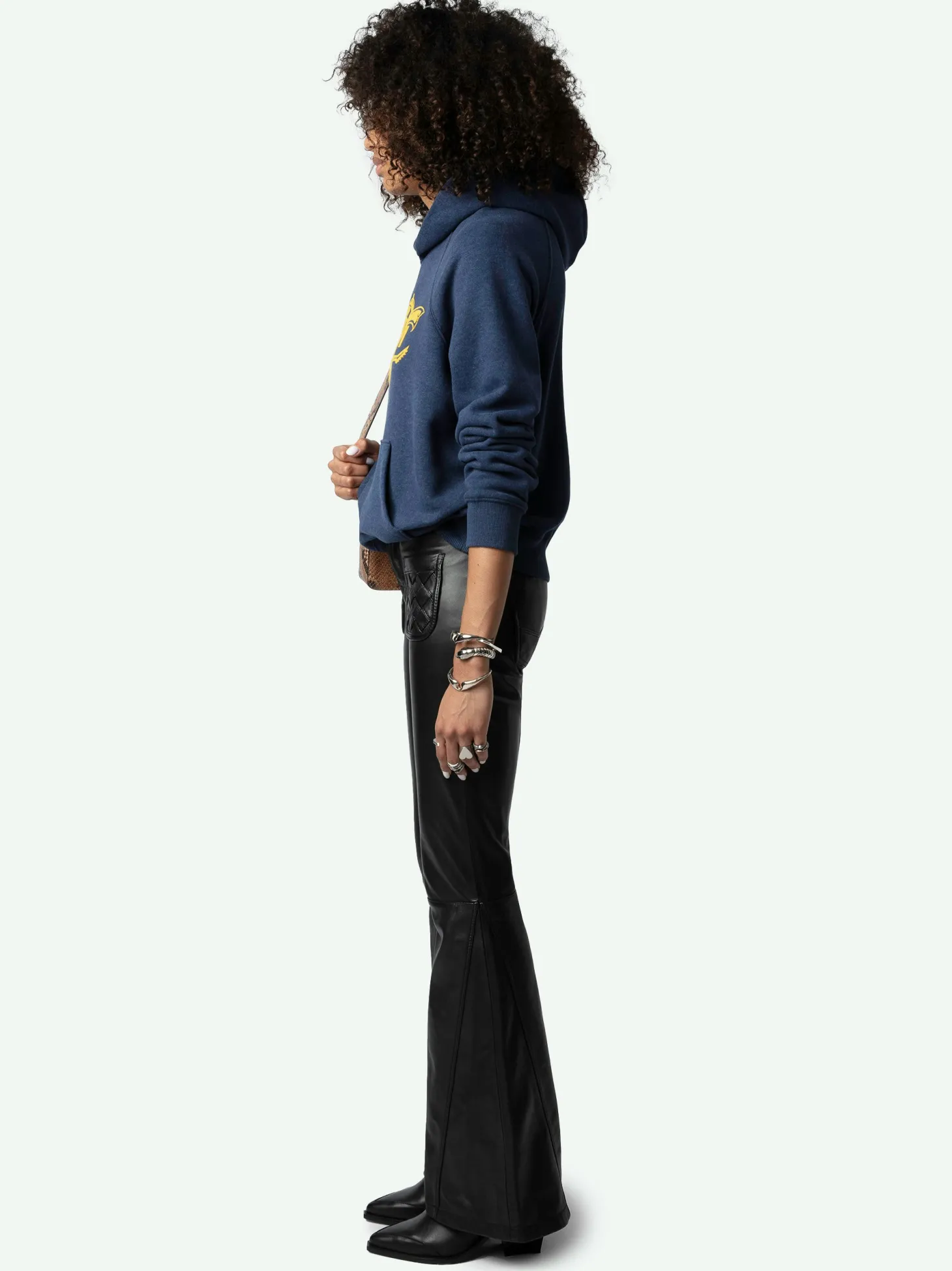 Best Zadig & Voltaire Georgy Sweatshirt Encre