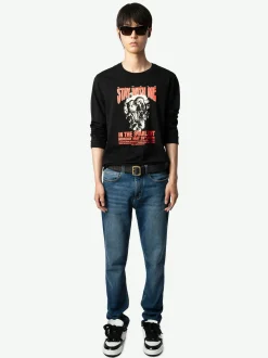 Fashion Zadig & Voltaire Hector T-shirtNEW Black