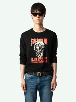 Fashion Zadig & Voltaire Hector T-shirtNEW Black