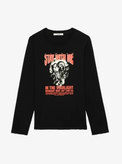 Fashion Zadig & Voltaire Hector T-shirtNEW Black