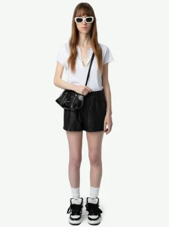 Hot Zadig & Voltaire Henley T-shirt White