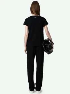 Store Zadig & Voltaire Henley T-shirt Black