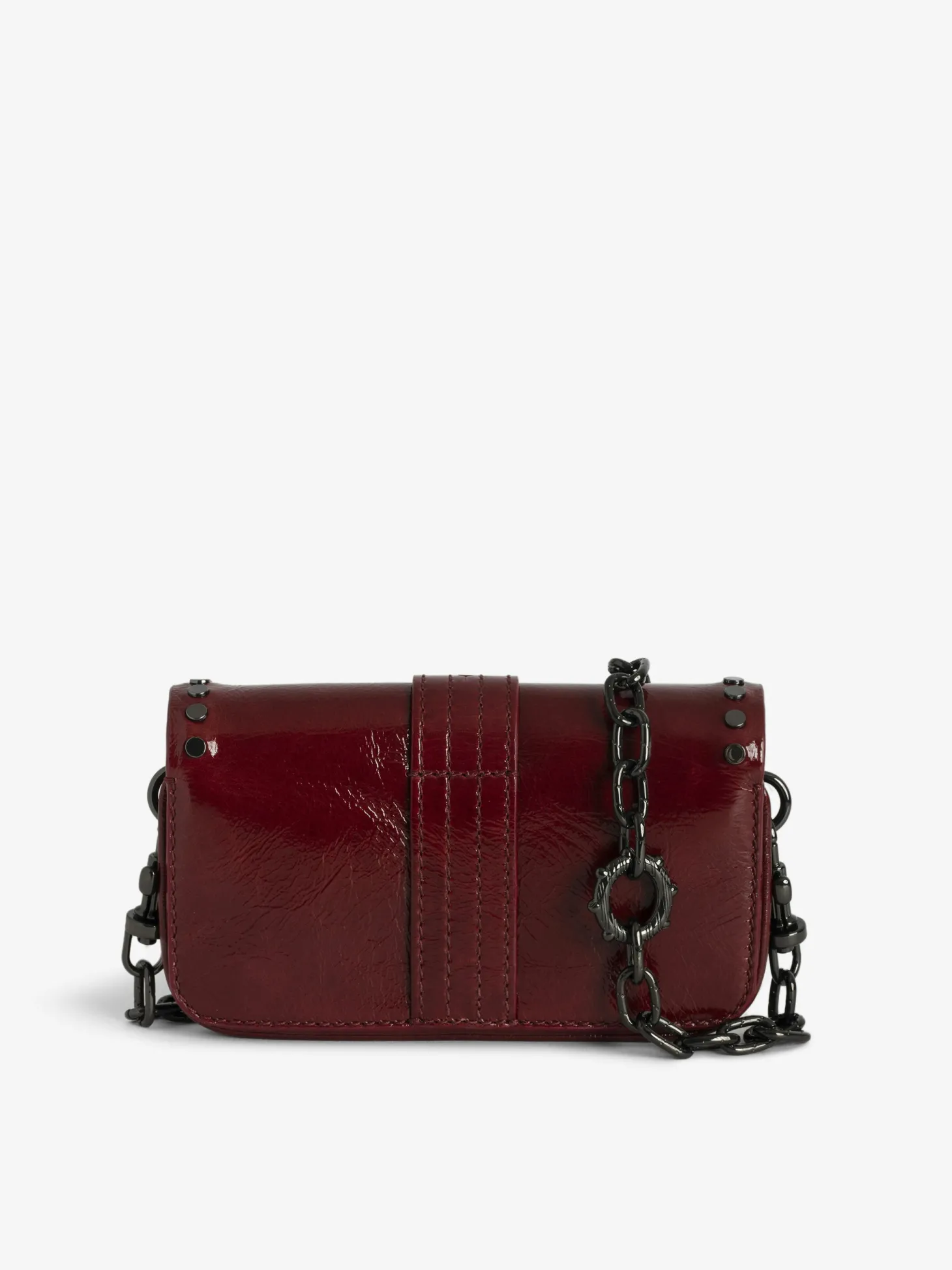 New Zadig & Voltaire Kate Wallet Stud BagNEW Furious