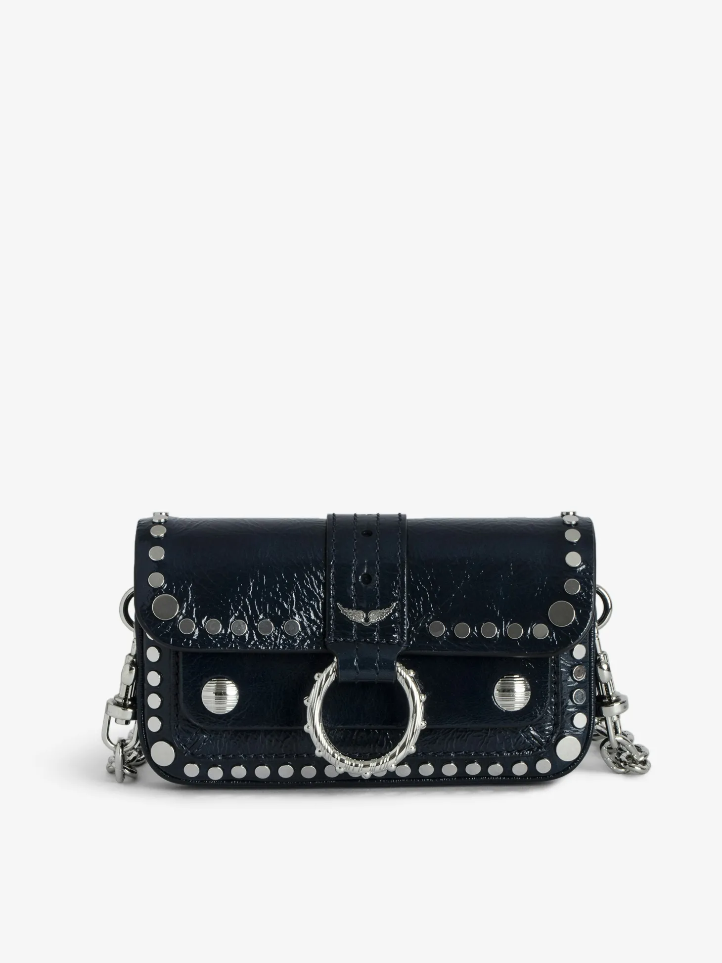 Flash Sale Zadig & Voltaire Kate Wallet Stud BagNEW Ink