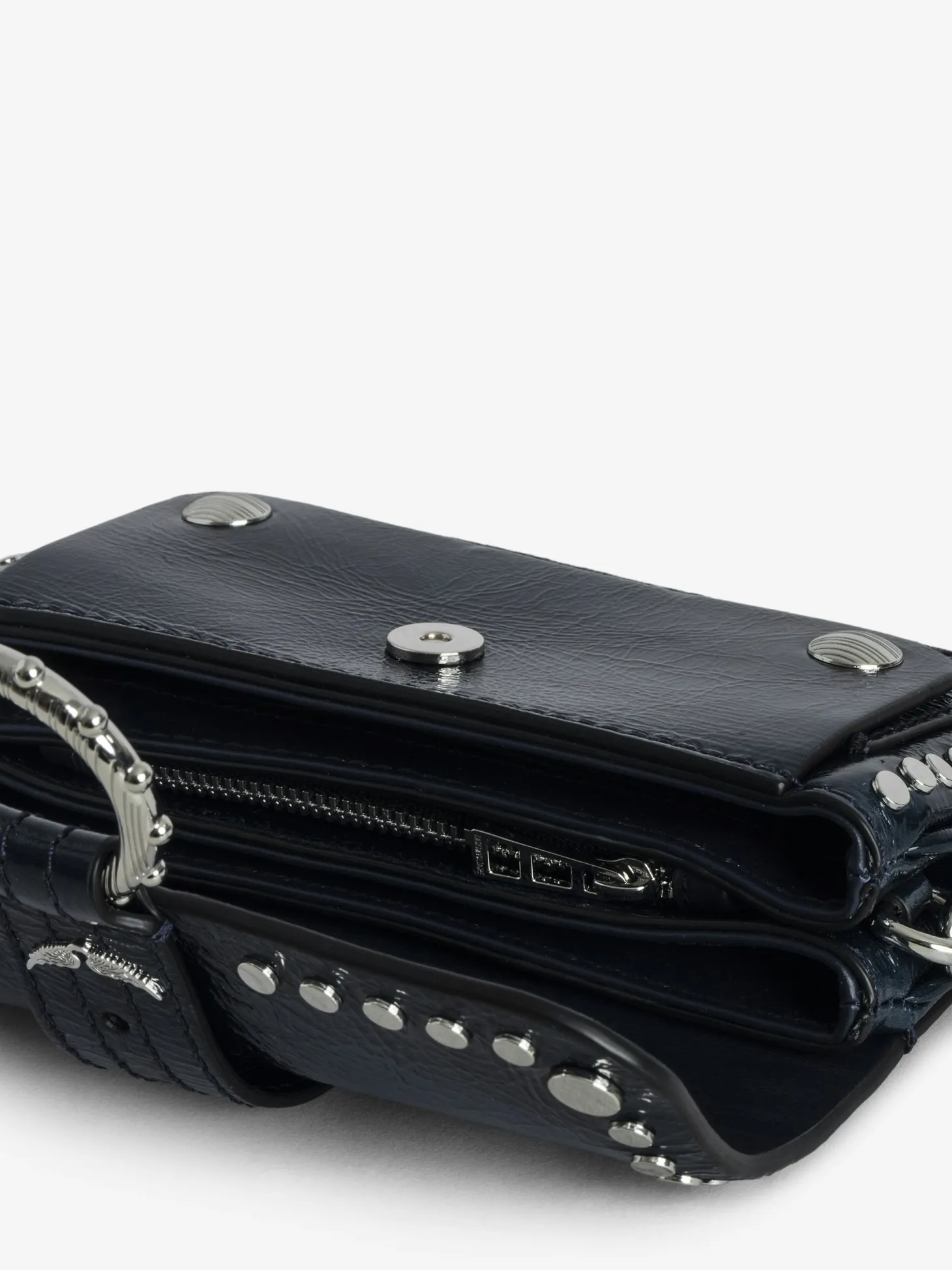 Flash Sale Zadig & Voltaire Kate Wallet Stud BagNEW Ink