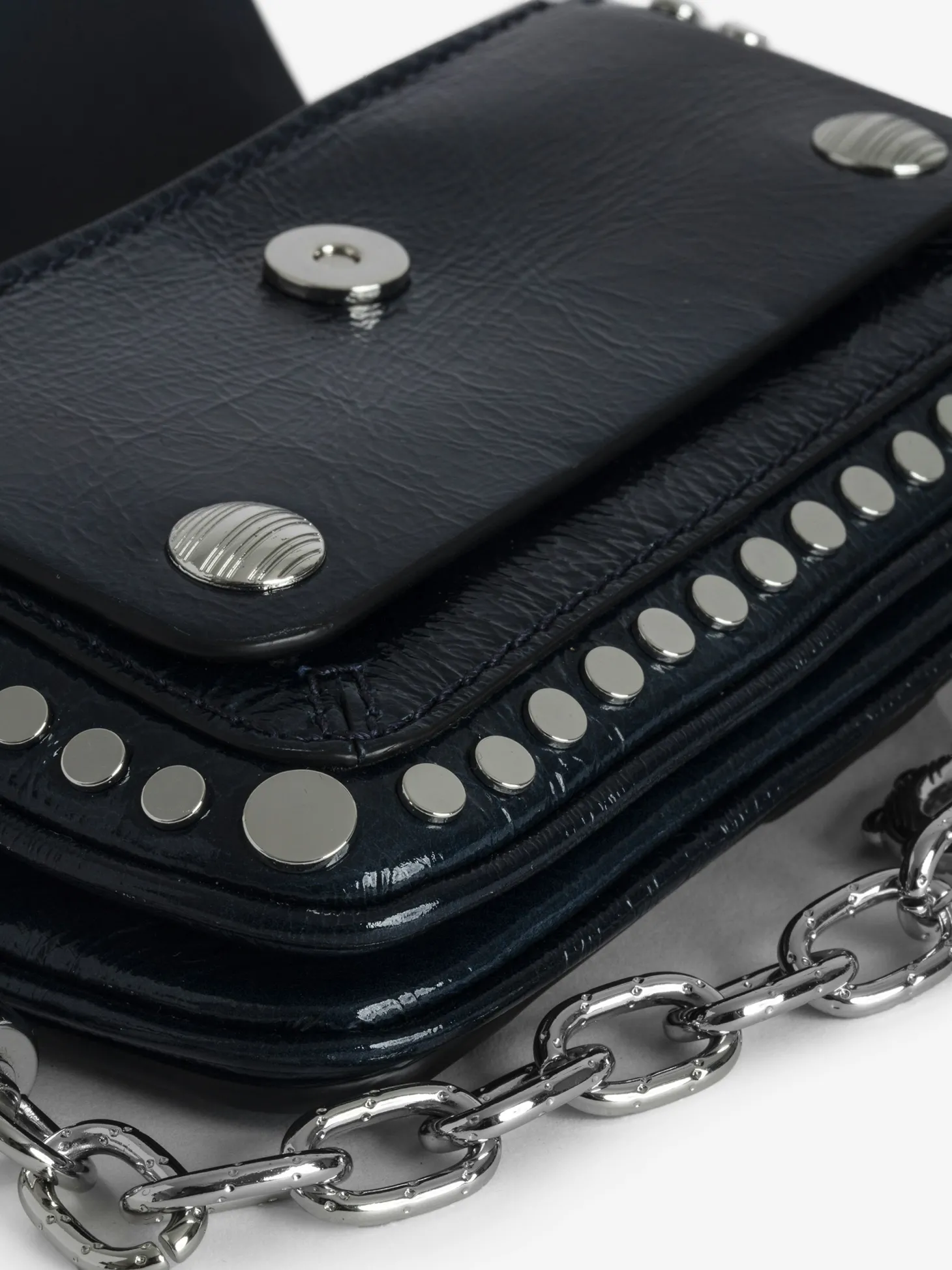 Flash Sale Zadig & Voltaire Kate Wallet Stud BagNEW Ink