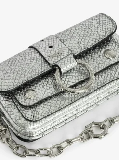 Cheap Zadig & Voltaire Kate Wallet Wild BagNEW Silver