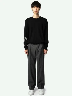 Hot Zadig & Voltaire Kennedy SweaterNEW Black