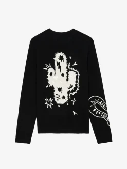 Hot Zadig & Voltaire Kennedy SweaterNEW Black